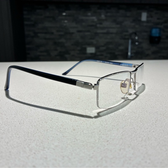 Mikli made in Italy Silver Eyeglasses - Picture 7 of 11